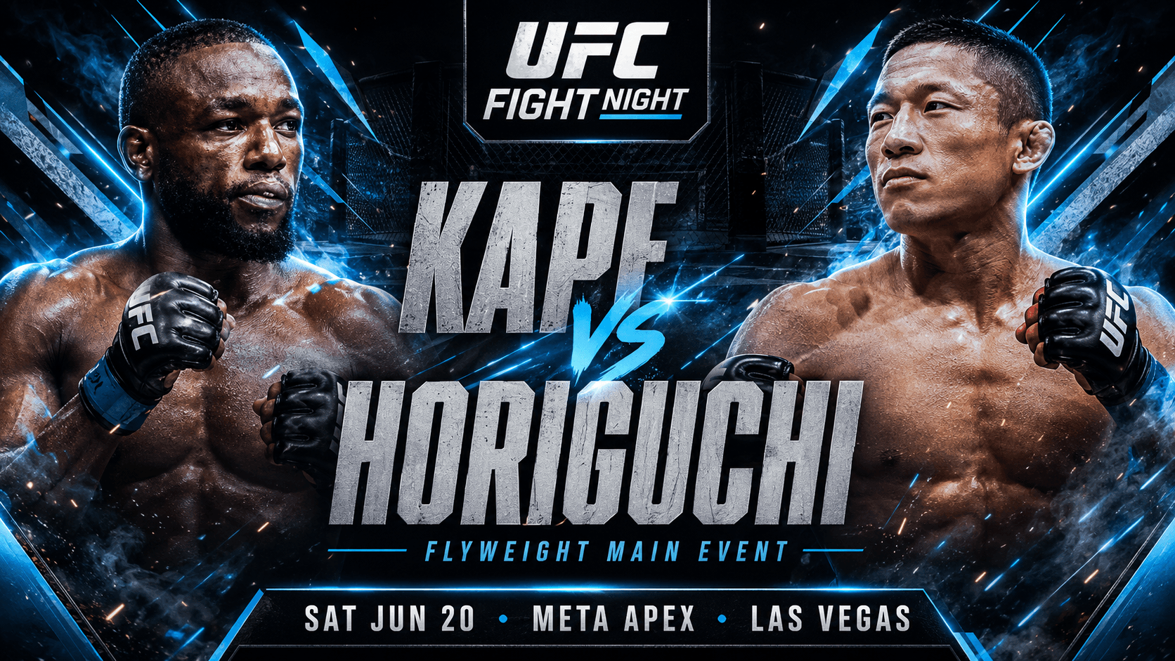 UFC Fight Night: Kape vs. Horiguchi poster